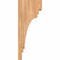 Ekena Millwork Pescadero Smooth Corbel, Western Red Cedar, 5 1/2"W x 8"D x 20"H COR06X08X20PEC00SWR - alternate 3